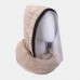 Unisex Detachable Keep Warm Dustproof Zipper Neck Protection Knitted Face Mask Scarf