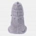 Unisex Detachable Keep Warm Dustproof Zipper Neck Protection Knitted Face Mask Scarf