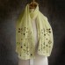 Women Multi  purpose Lightweight Floral Pattern Elegant Long Scarf Shawl