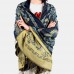 Women Ethnic Style Keep Warm Plus Thick Long Scarf Shawl With Tassel