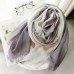 Women Cotton Gradient Contrast Color Ladies Casual Elegant Winter Autumn Keep Warm Neck Protection Multi  purpose Scarf Shawl